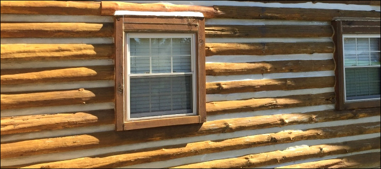 Log Home Whole Log Replacement  Axton, Virginia